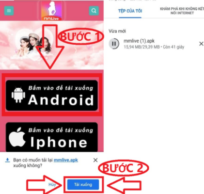 Cách tải apk Mmlive đơn giản nhất